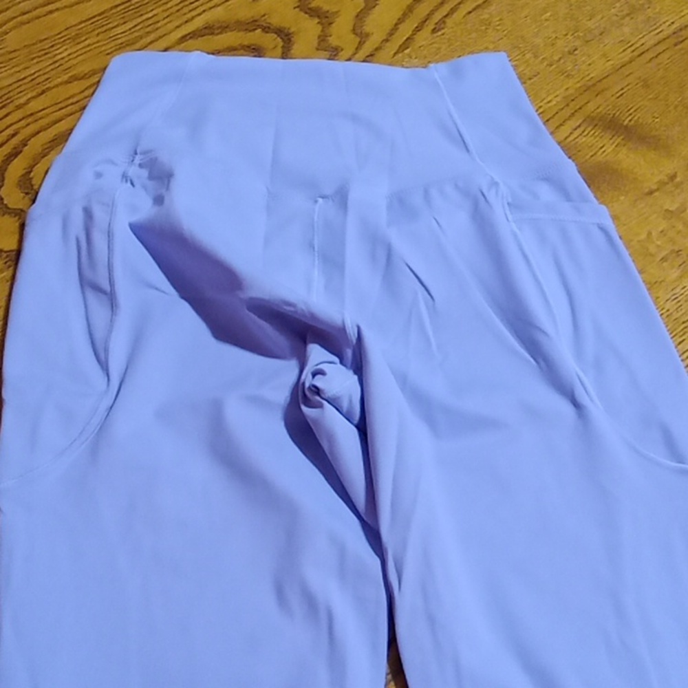 HALARA Pants Women SMALL LEGGINGS Pull On New Exercise Yoga LAVENDER - Picture 7 of 8